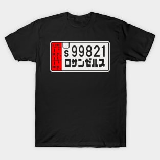 Spinner License Plate T-Shirt